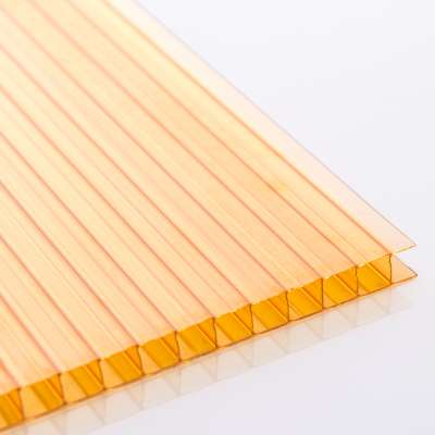 4mm 6mm 8mm double wall hollow products polycarbonate sheet