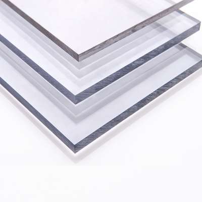 2mm 4mm 6mm 8mm OEM Transparent Solid Polycarbonate Roof Sheet